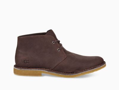 UGG Groveland Chukka Boots for Mens - Grizzly/Chocolate India